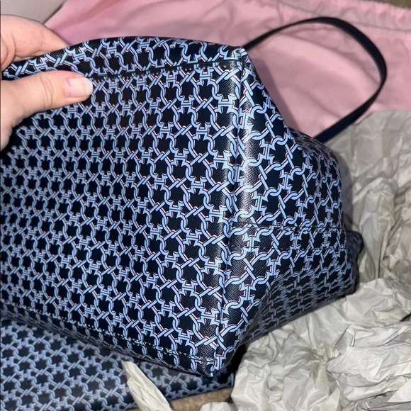 Kate Spade Blue Link Patterned Tote Bag and Wallet Set - Picture 9 of 9